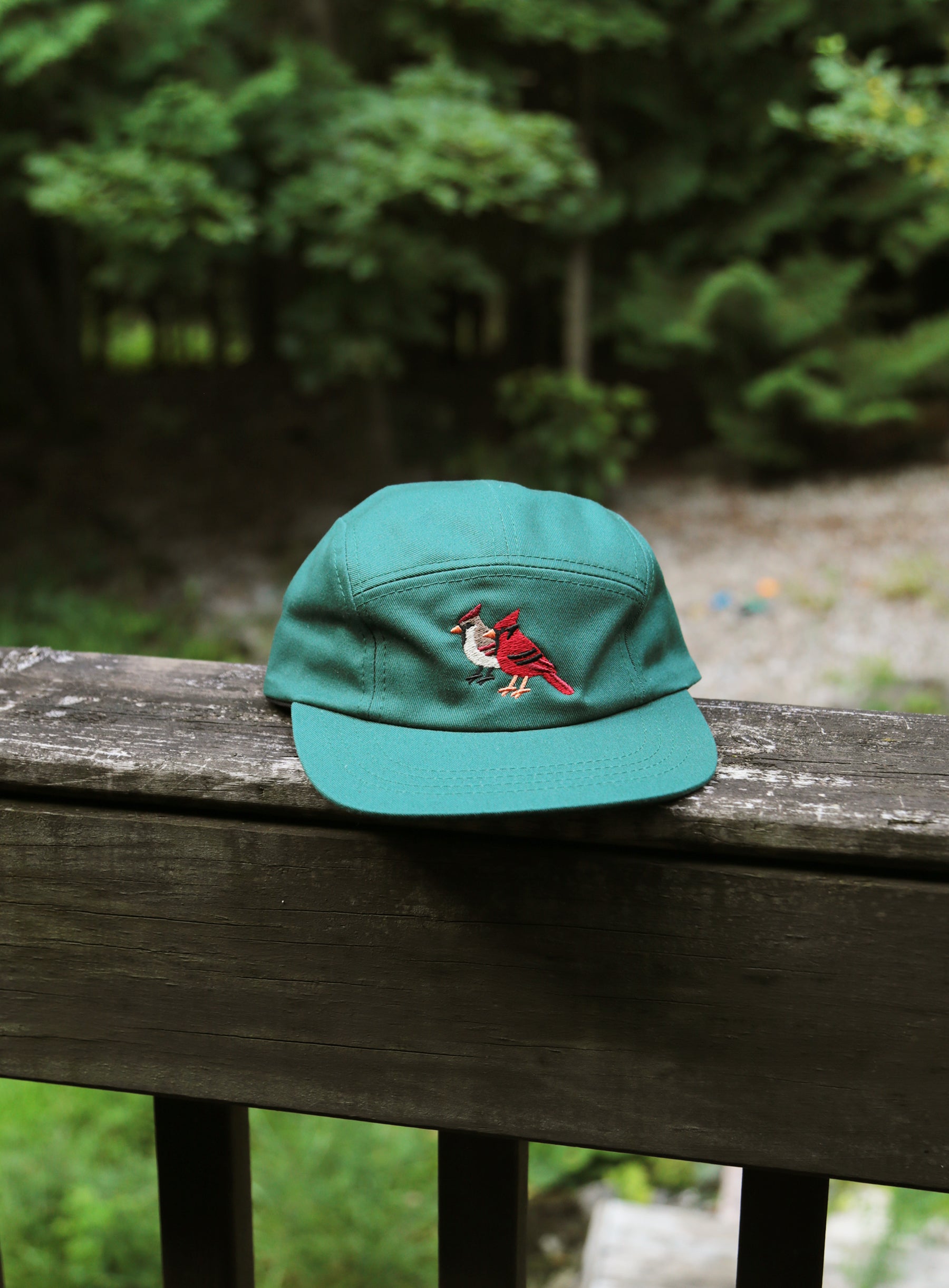 Kids 5 Panel - Forest - Cardinals Embroidery