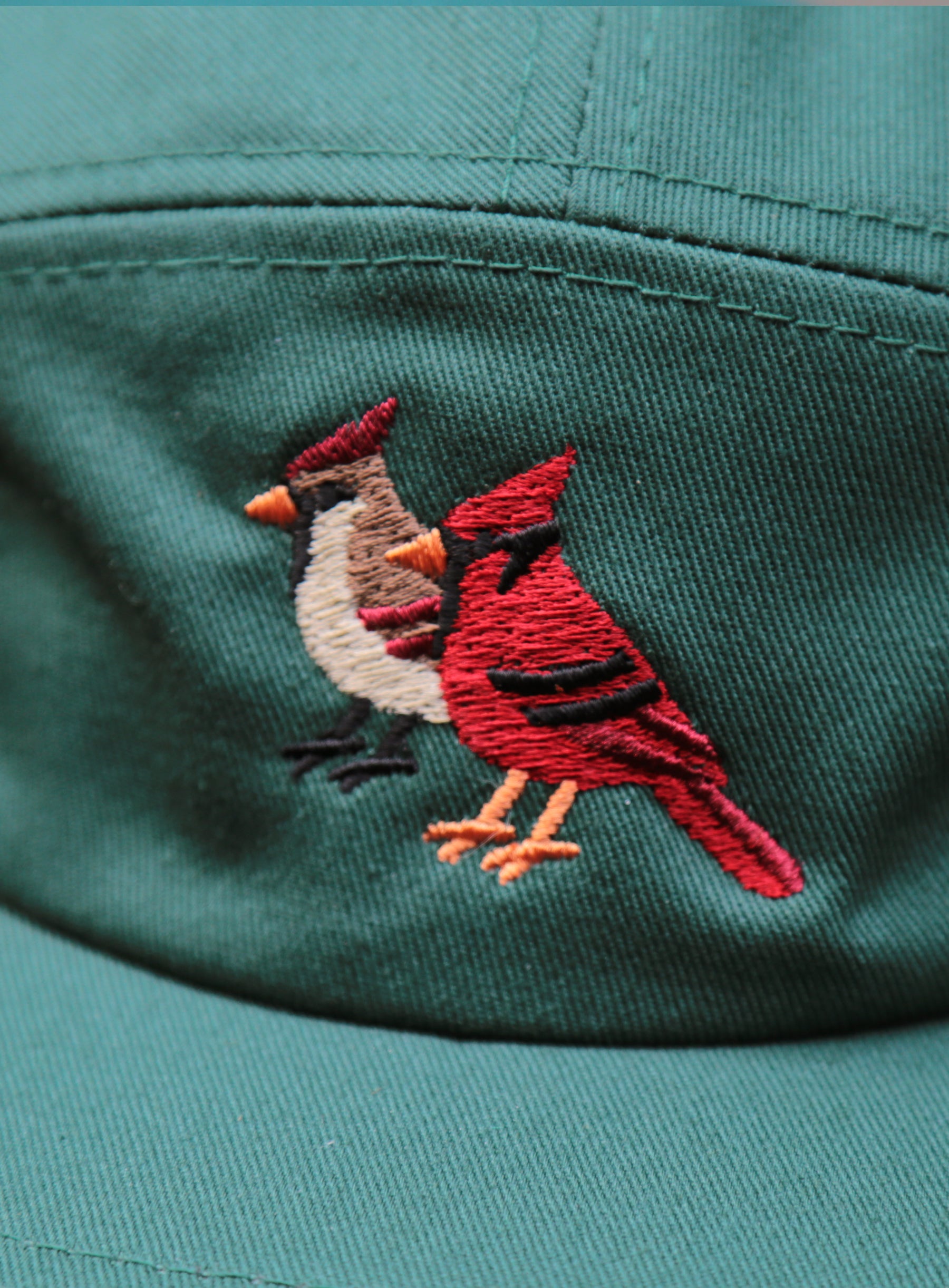 Kids 5 Panel - Forest - Cardinals Embroidery