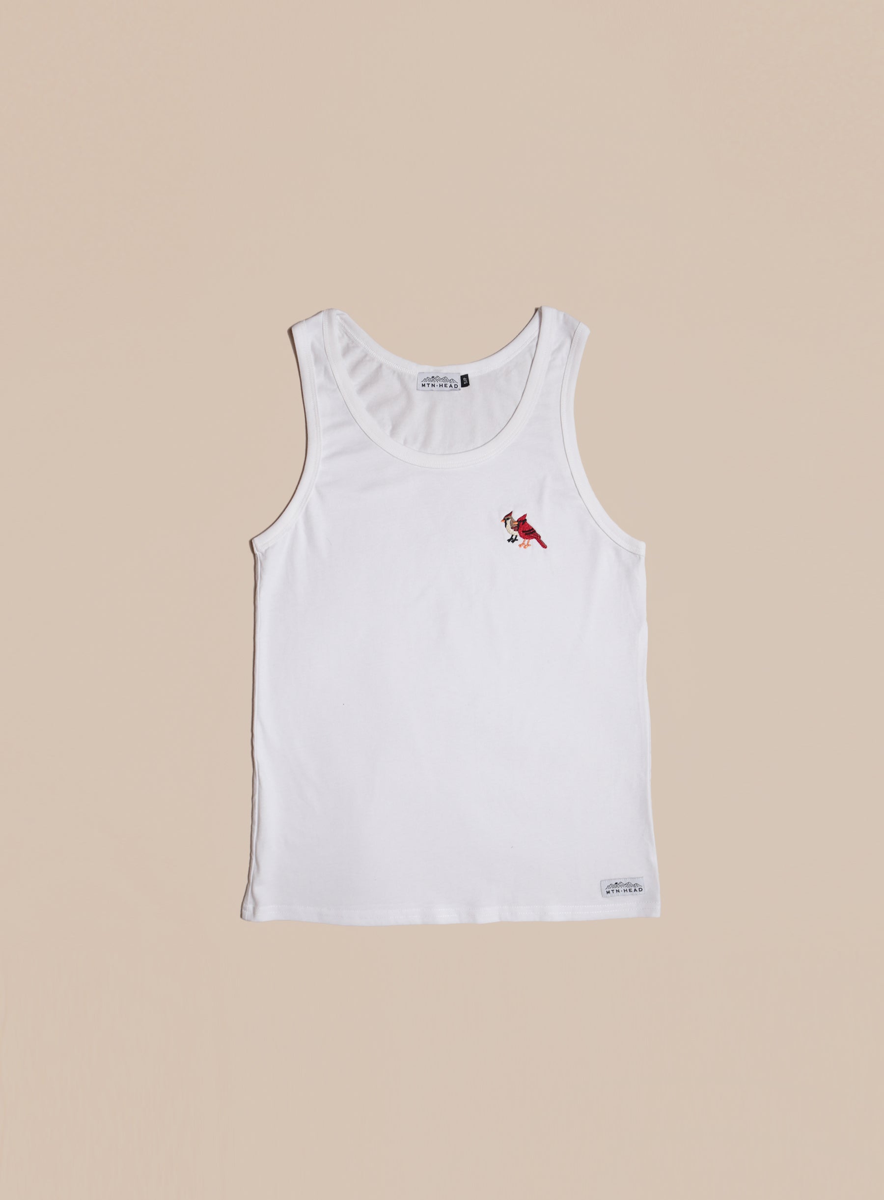 Tank Top - White - Cardinal Embroidery
