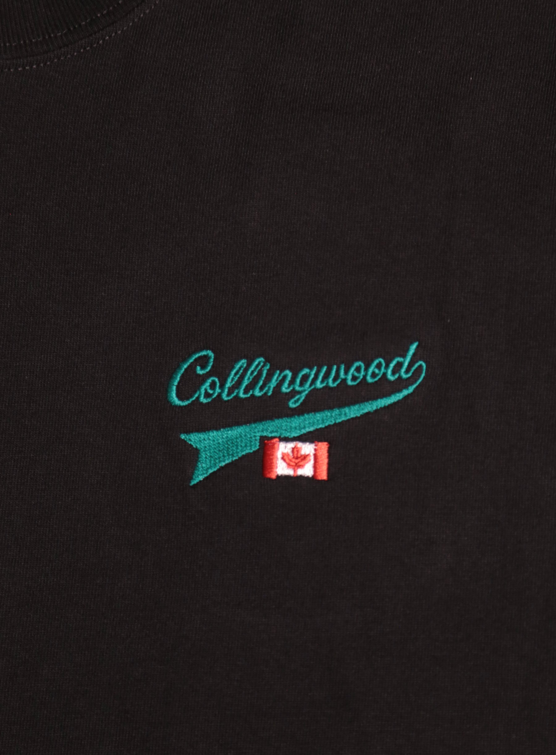 Heavy Weight Tee - Black - Collingwood Embroidery