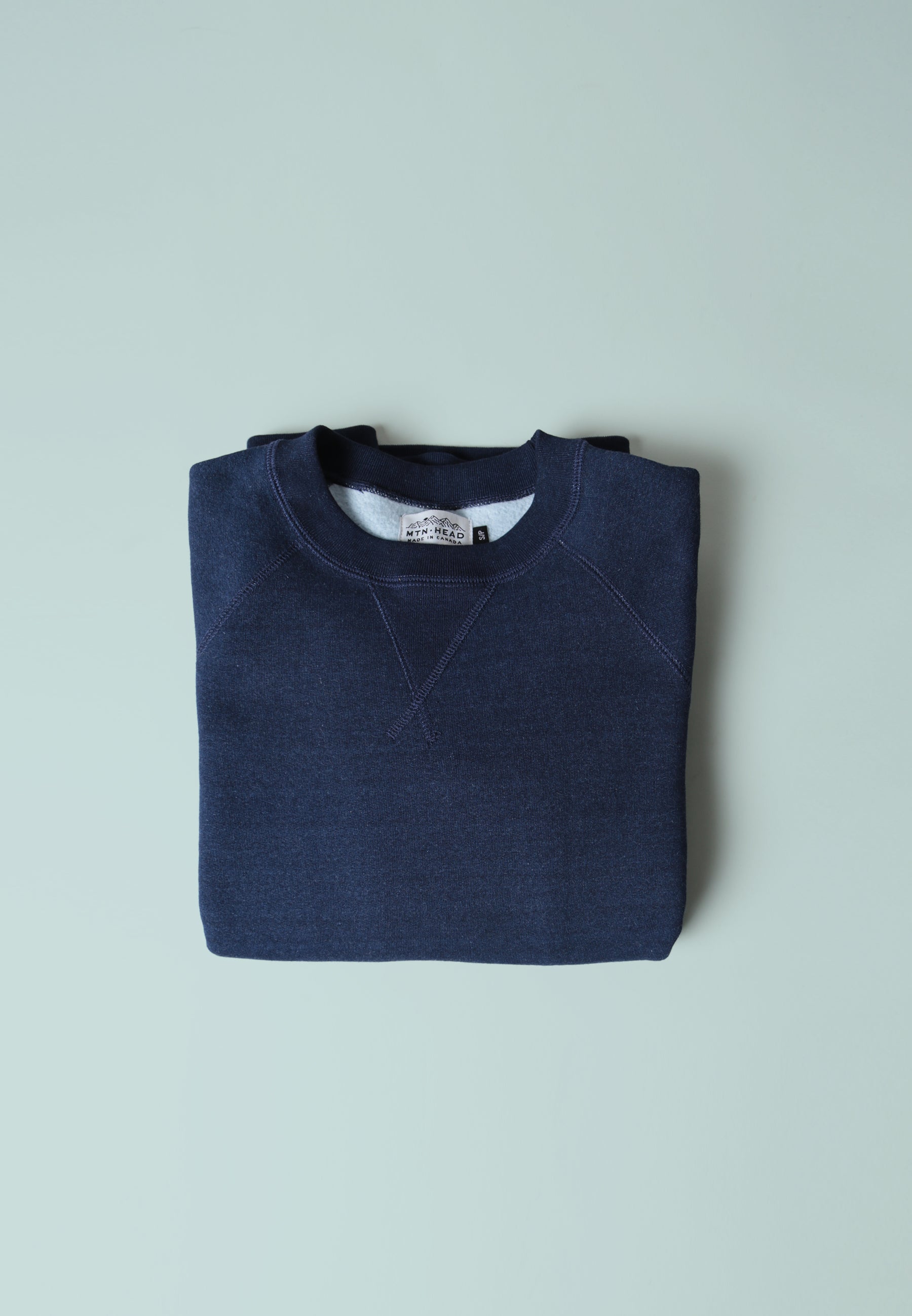 Washed Indigo Classic Crew - N&F Collab Crew