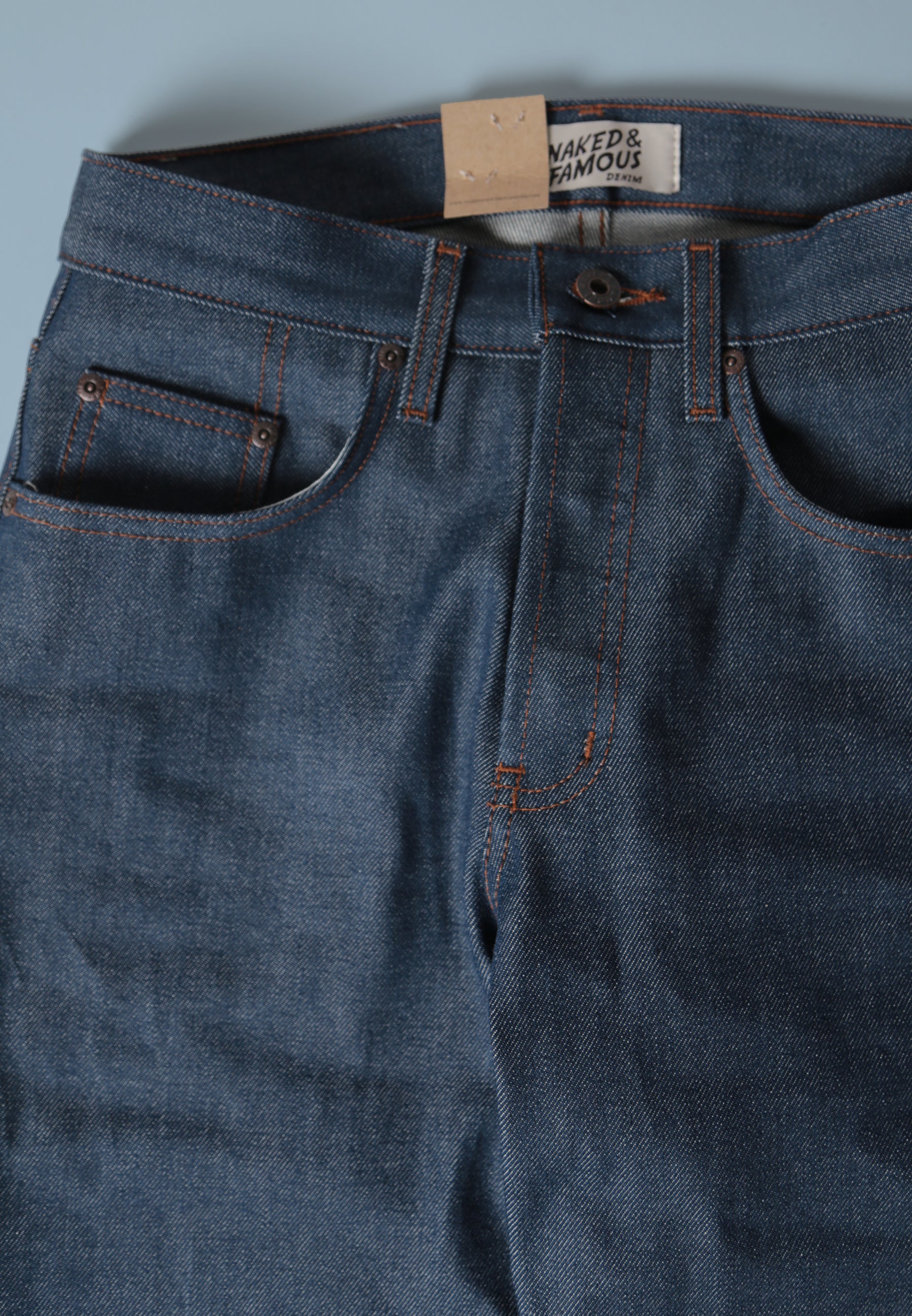 Easy Guy - Natural Indigo Selvedge - Canadian Tuxedo N&F Collab
