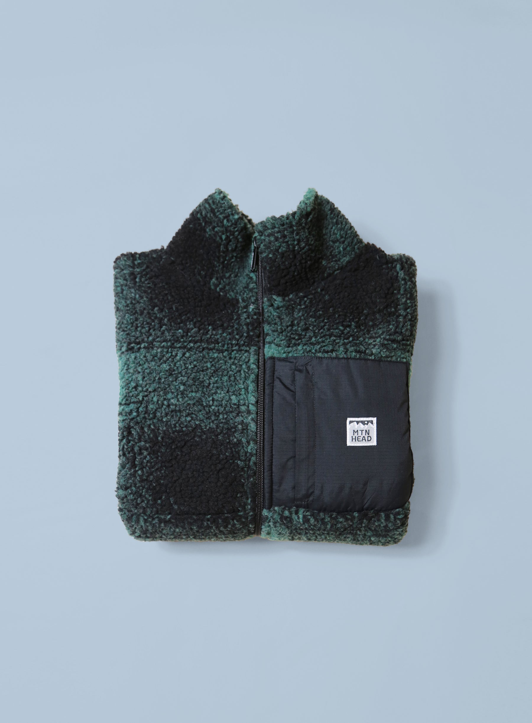 Alpine Full Zip  - Forest Buffalo Sherpa