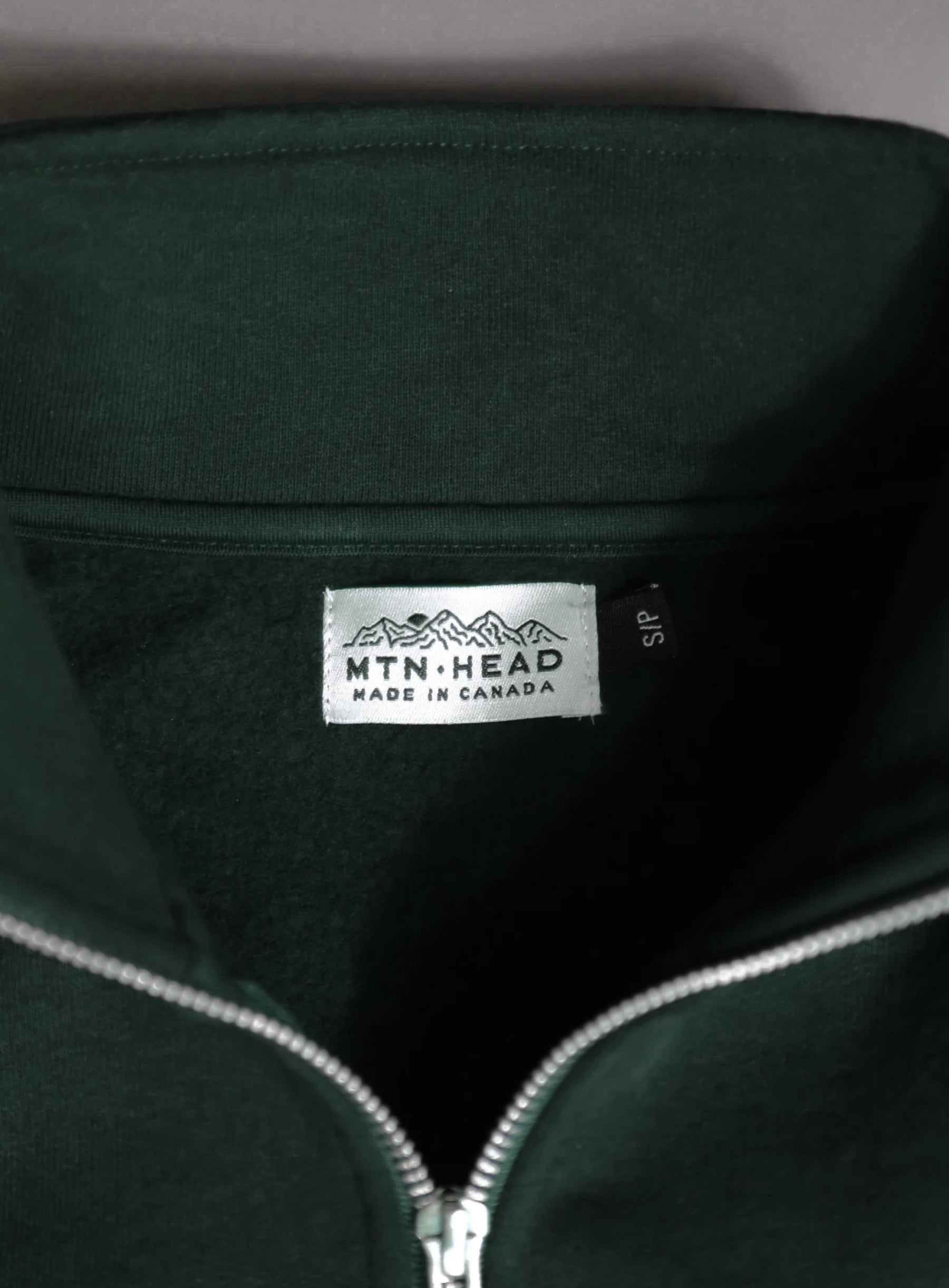Cabin 1/4 Zip - Forest Green