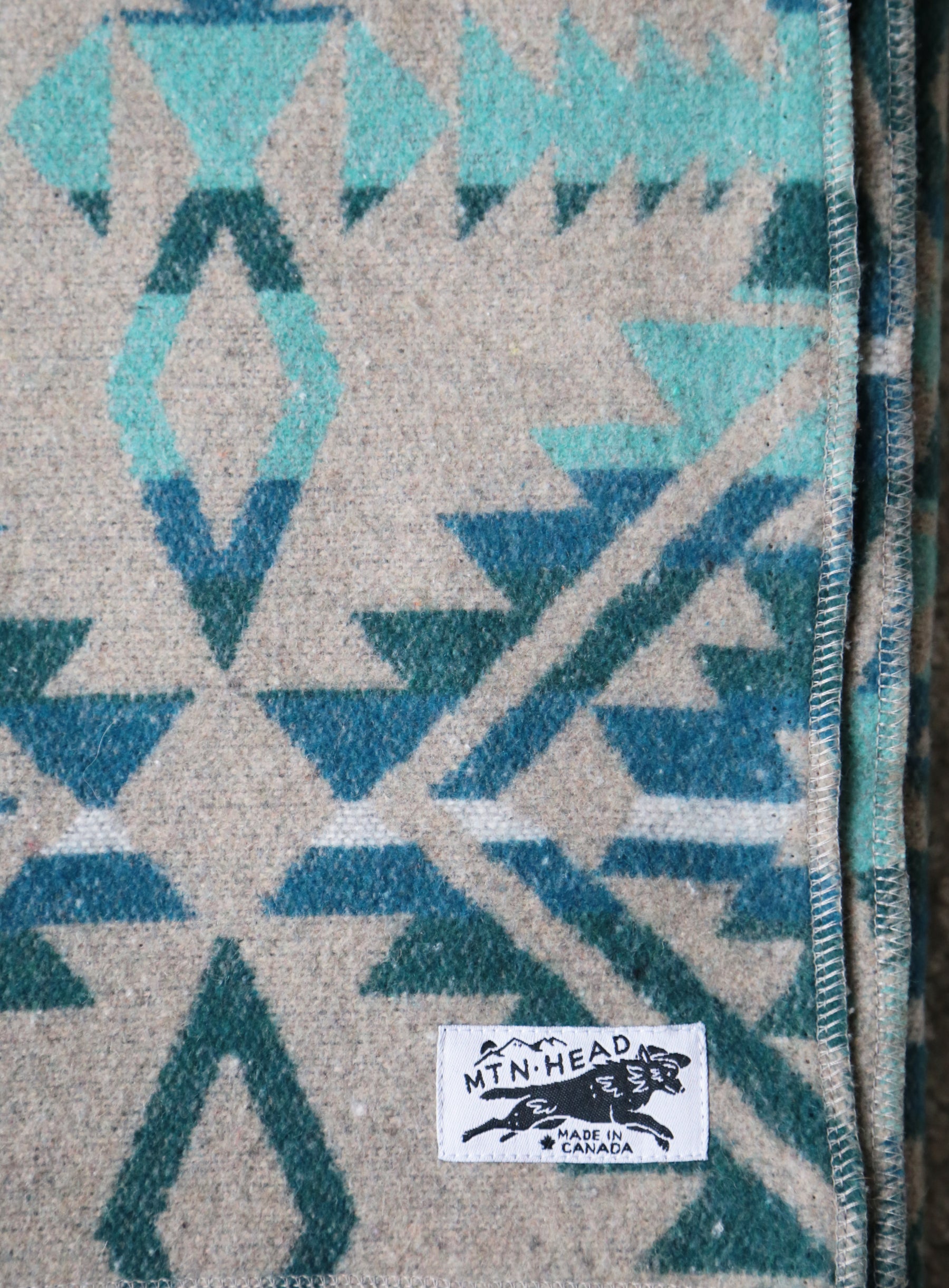 Wool Cabin Blanket - Georgian Bay