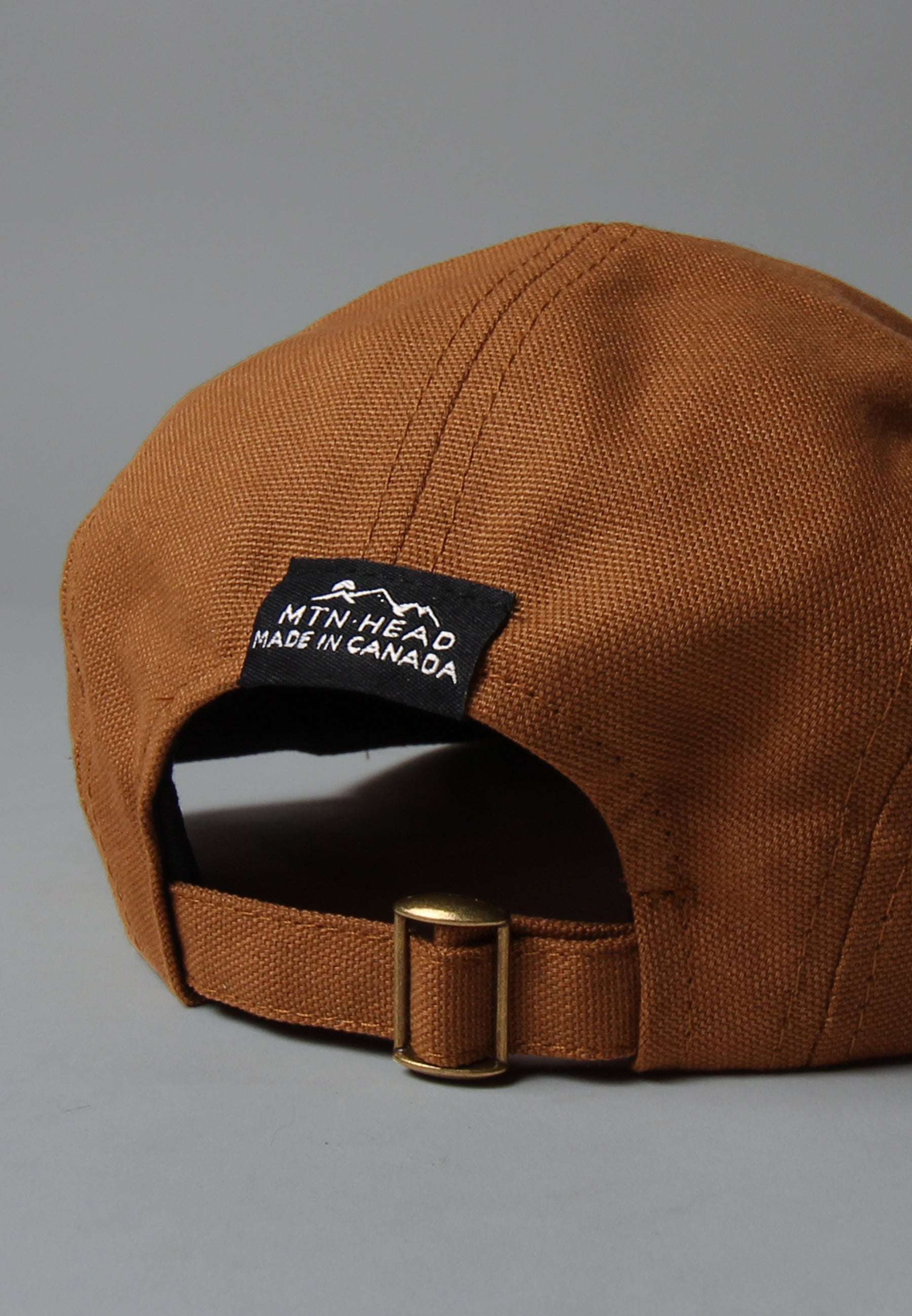 Kids 5 Panel - Rust - Goose Embroidery - Stanfields Collab