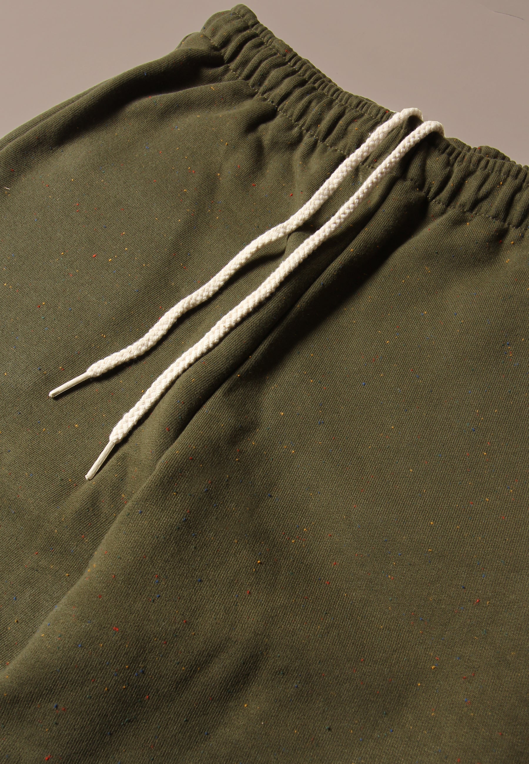 Sweatpants - Army Green Rainbow Speckle