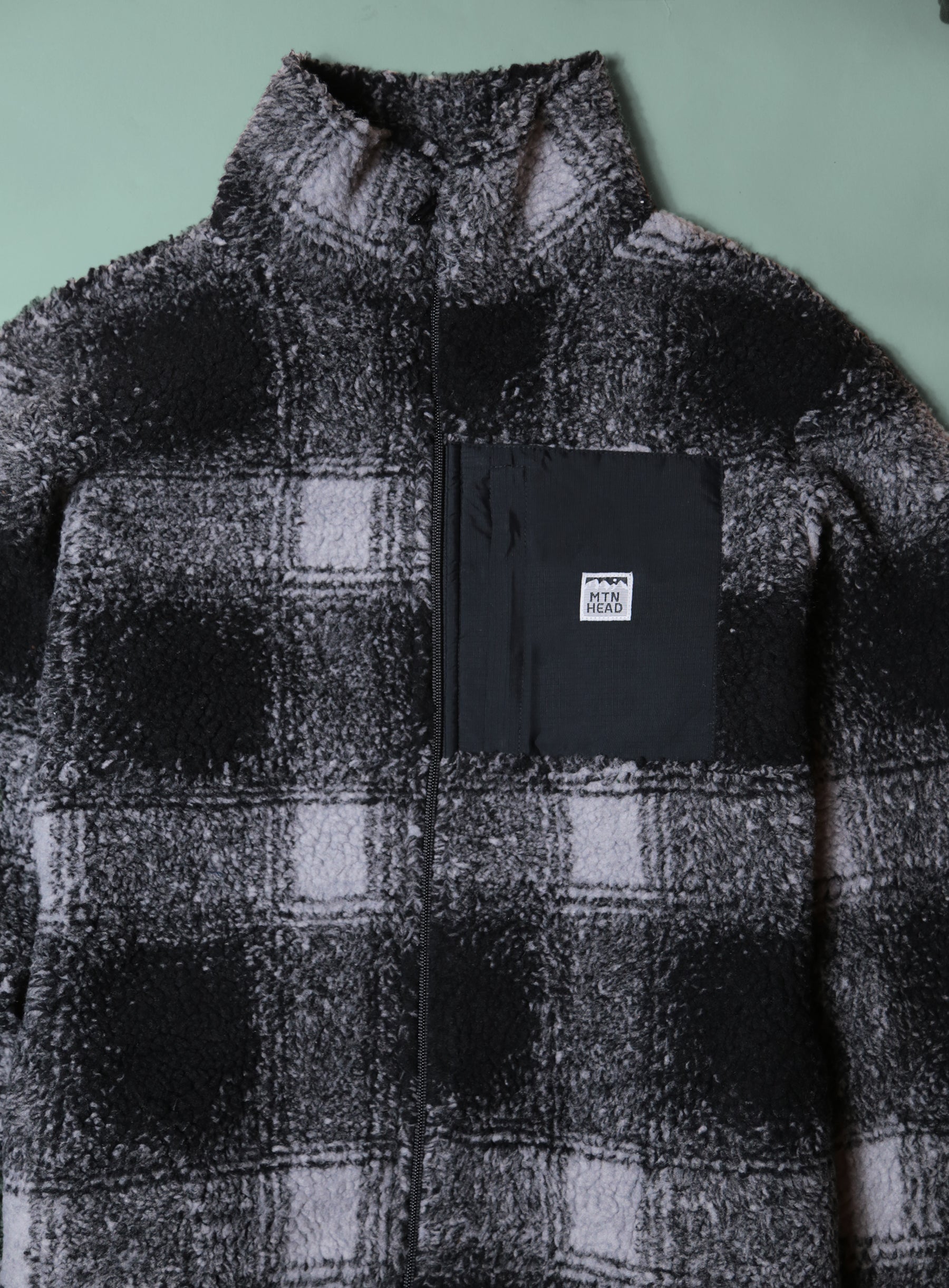 Alpine Full Zip  - Ombre Buffalo Sherpa