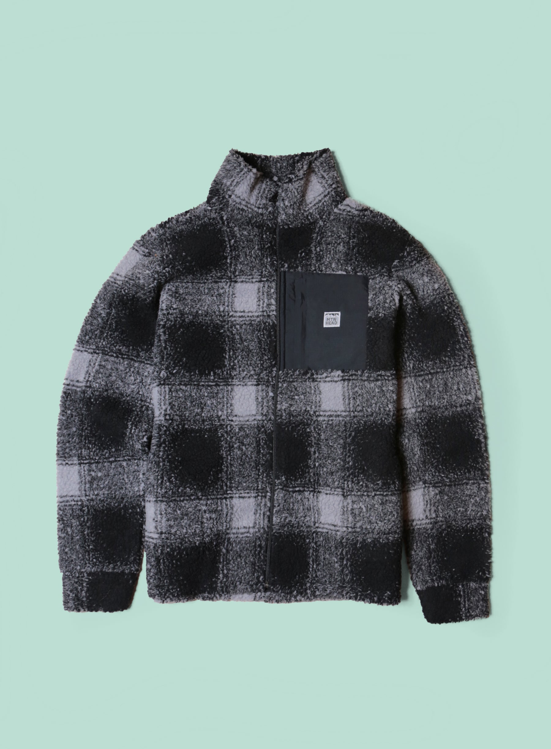 Alpine Full Zip  - Ombre Buffalo Sherpa