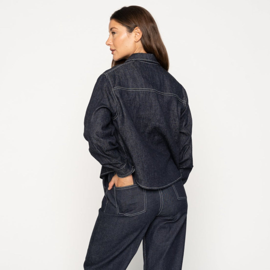 Princeton Shirt - 10oz Rinsed Denim - Indigo