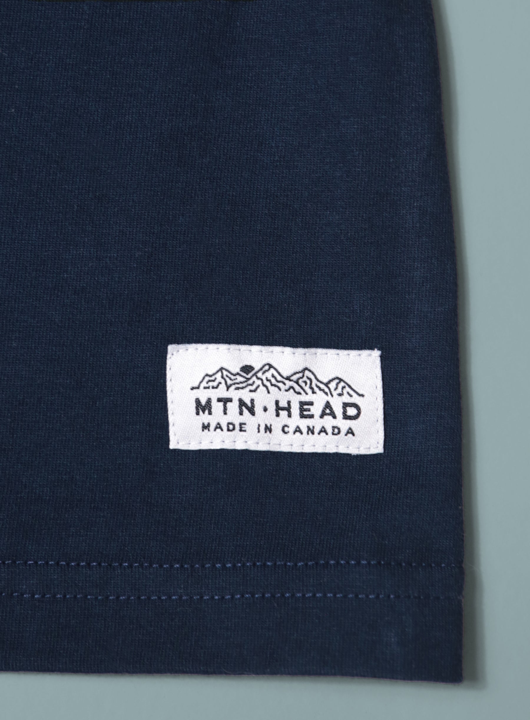 Heavy Weight Tee - Navy - Blue Jay Embroidery
