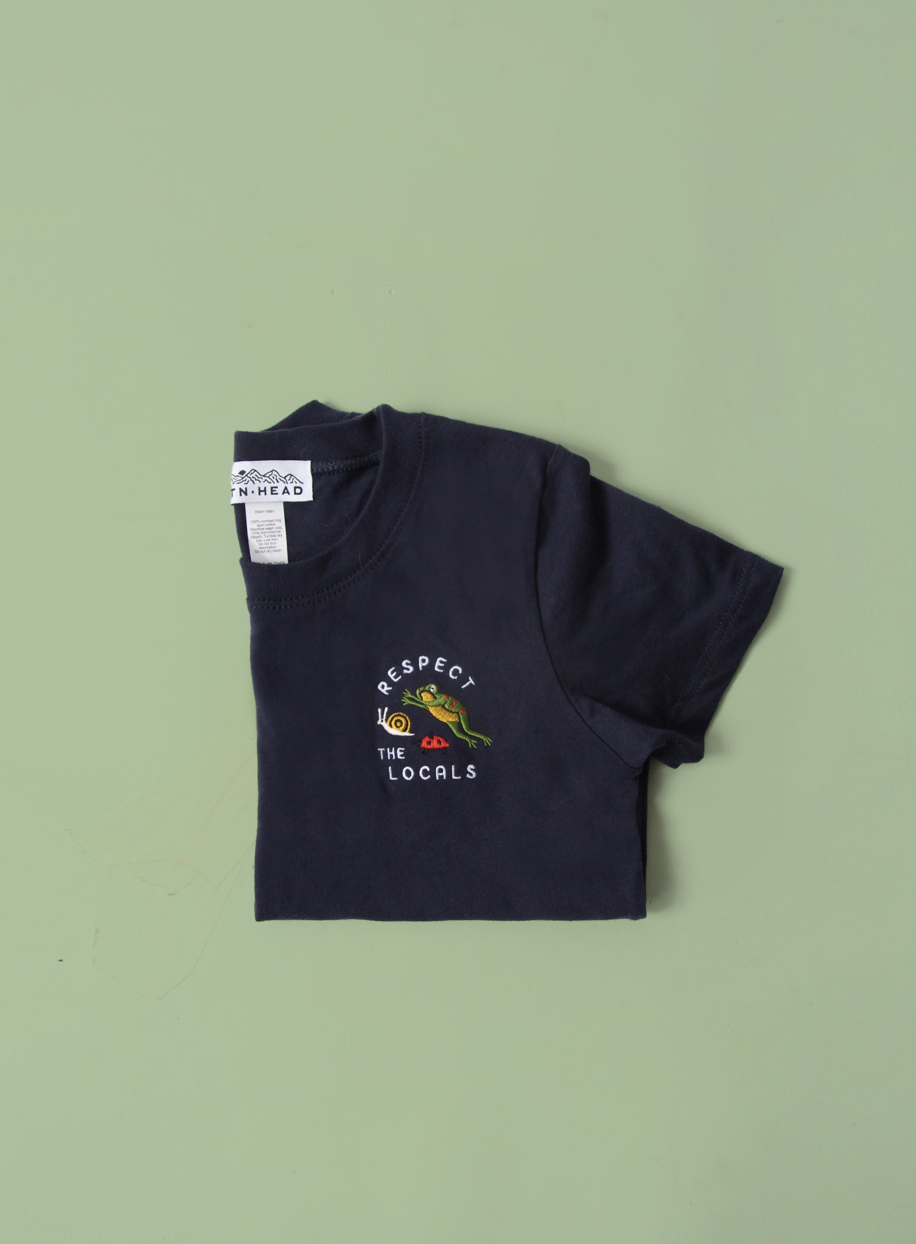 Baby/Kids Tee - Navy - Locals Embroidery