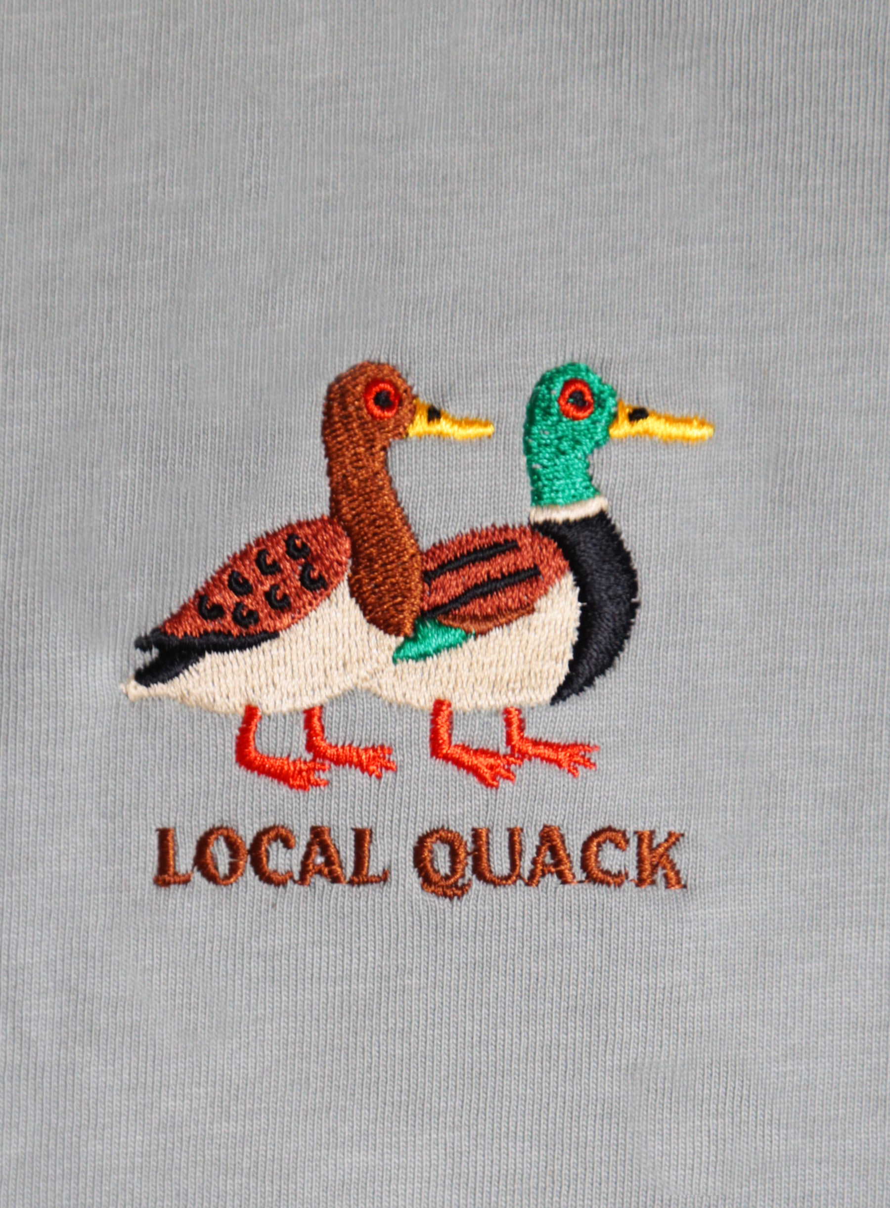 Heavy Weight Tee - Sage - Local Quack Embroidery