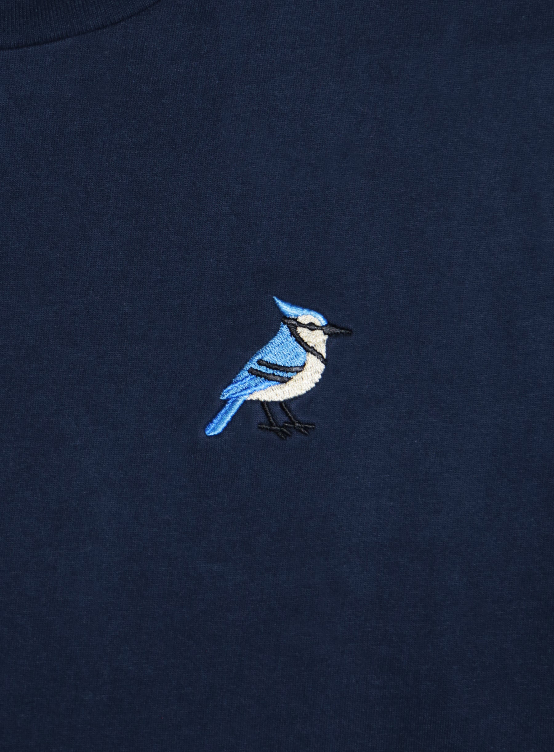 Classic Tee - Navy - Blue Jay Embroidery