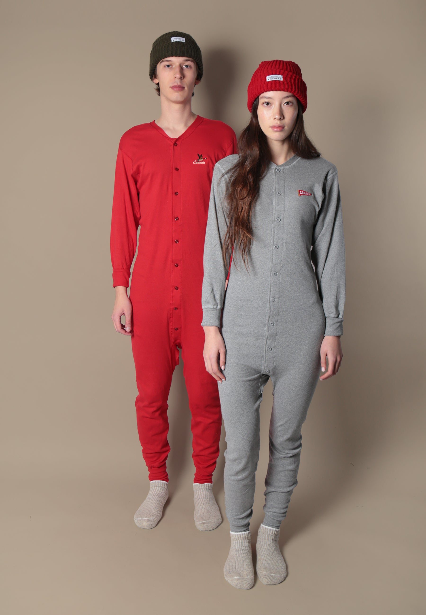 Onesie - Red - Stanfields Collab