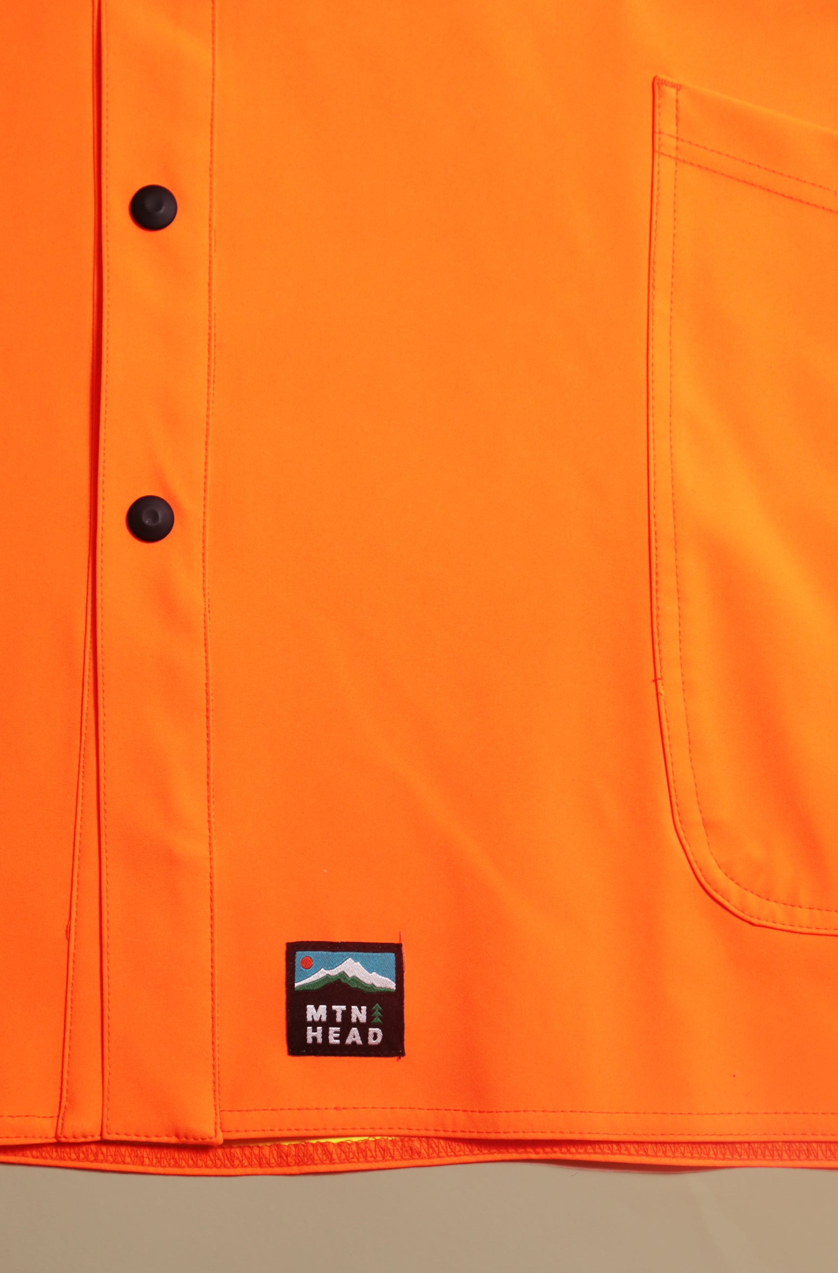 Rain Poncho - Blaze Orange