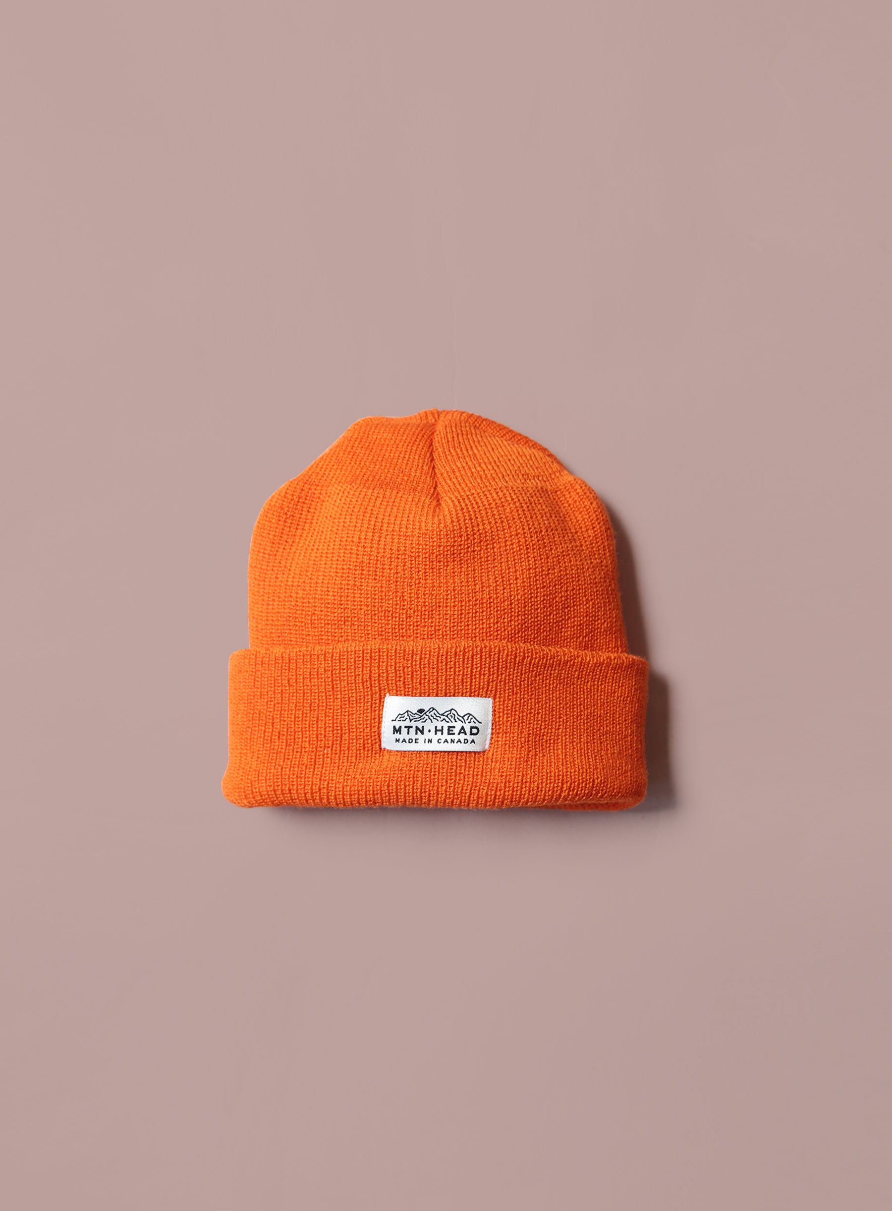 Merino Toque - Blaze Orange – MTN.HEAD