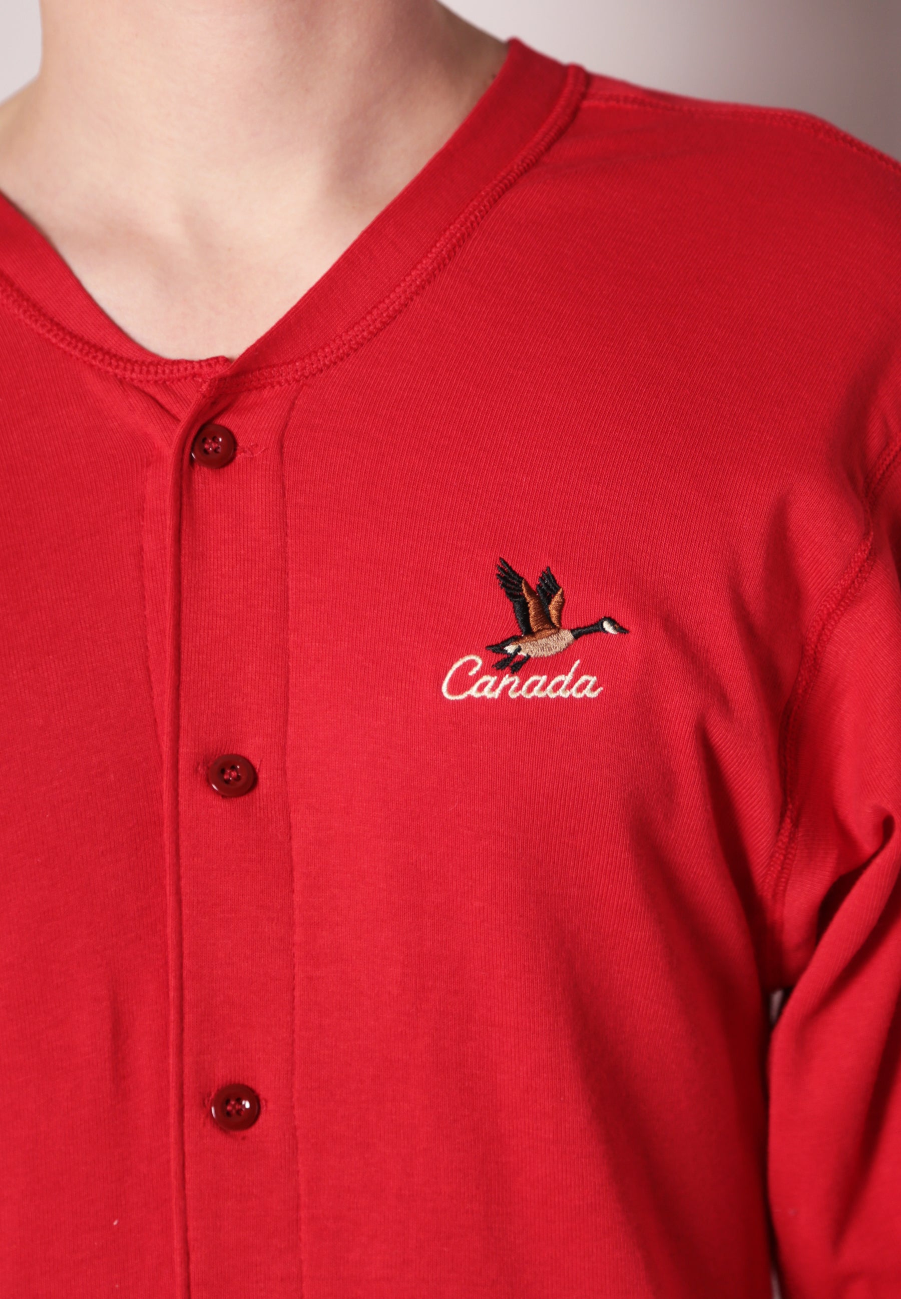 Onesie - Red - Stanfields Collab