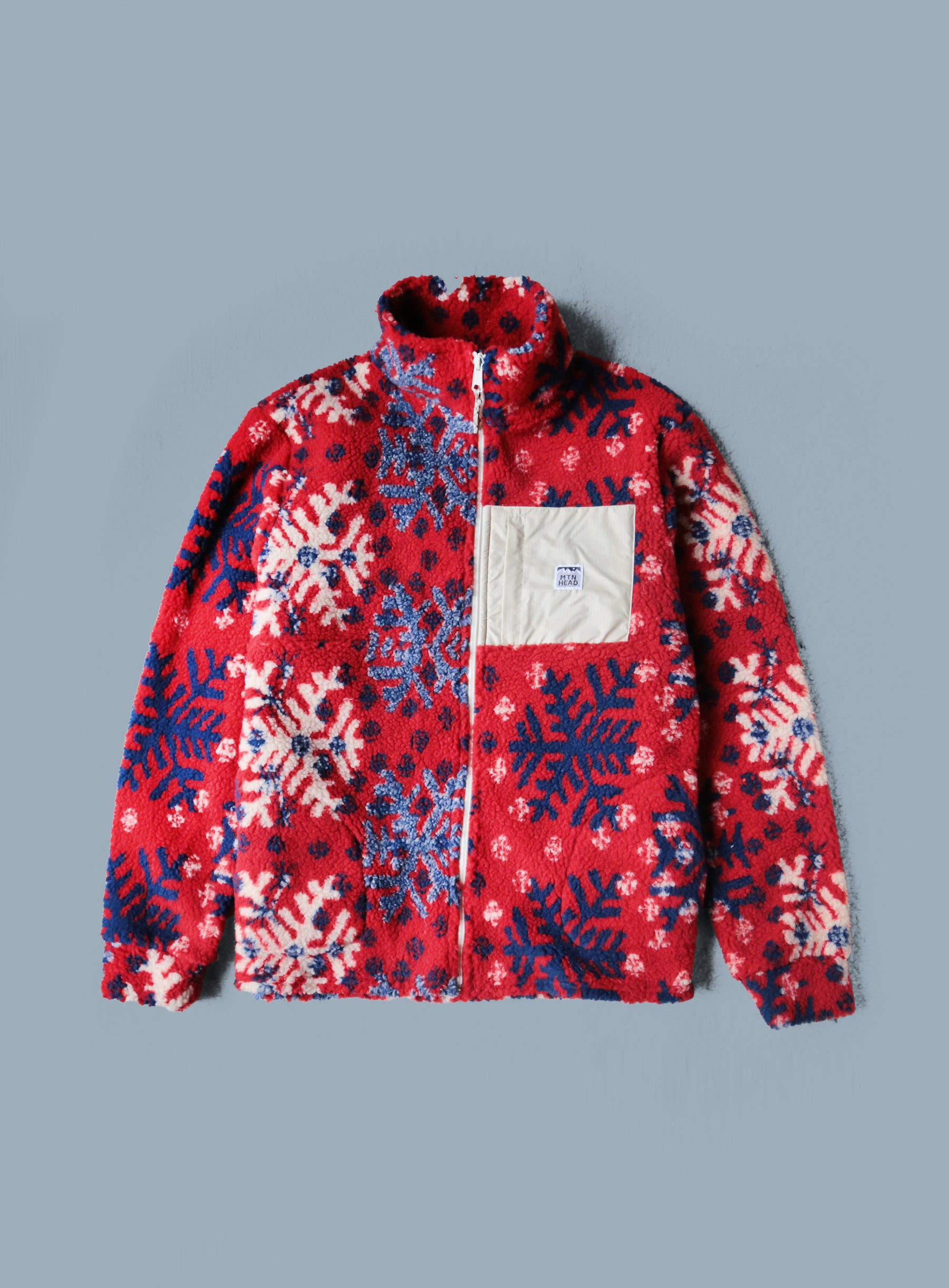 Alpine Full Zip  - Snowflake Sherpa