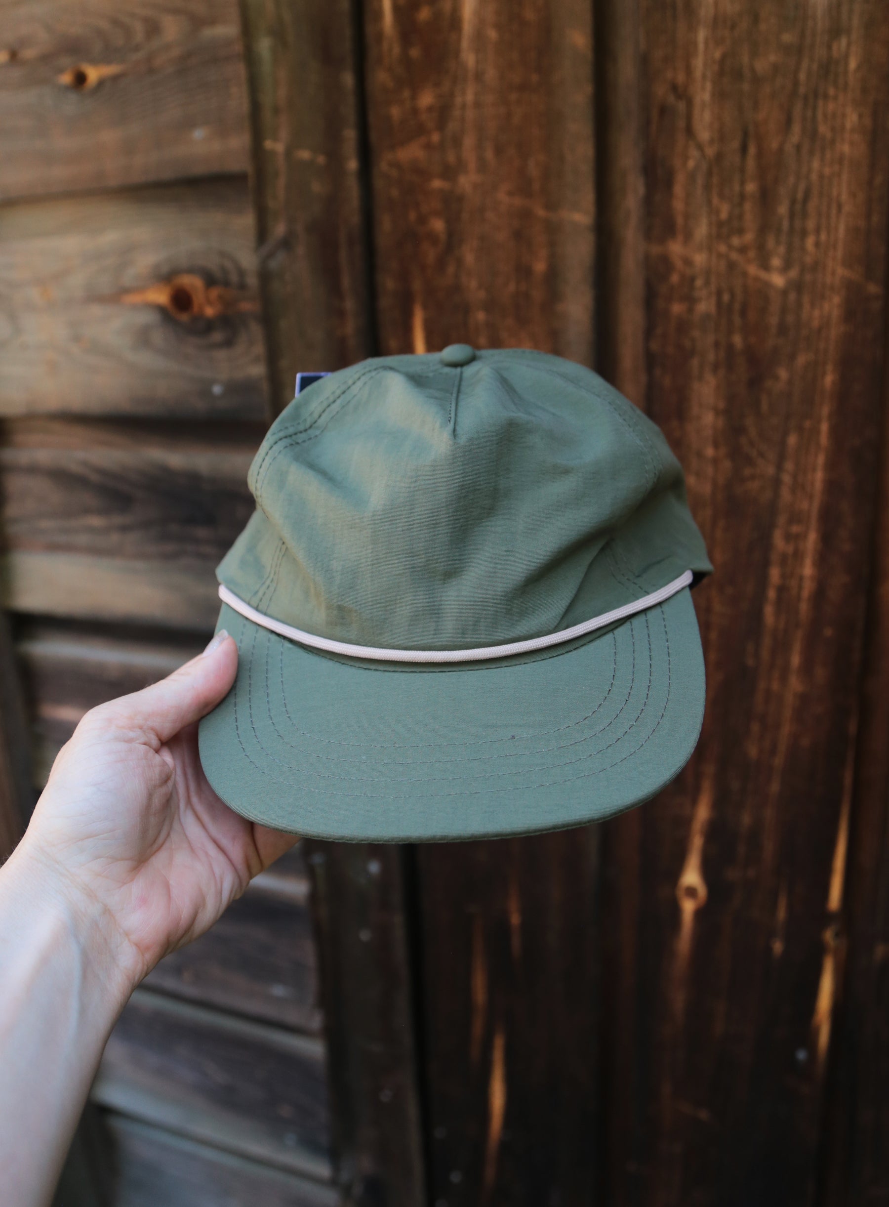 Sailing Hat - Lightweight Nylon - Olive