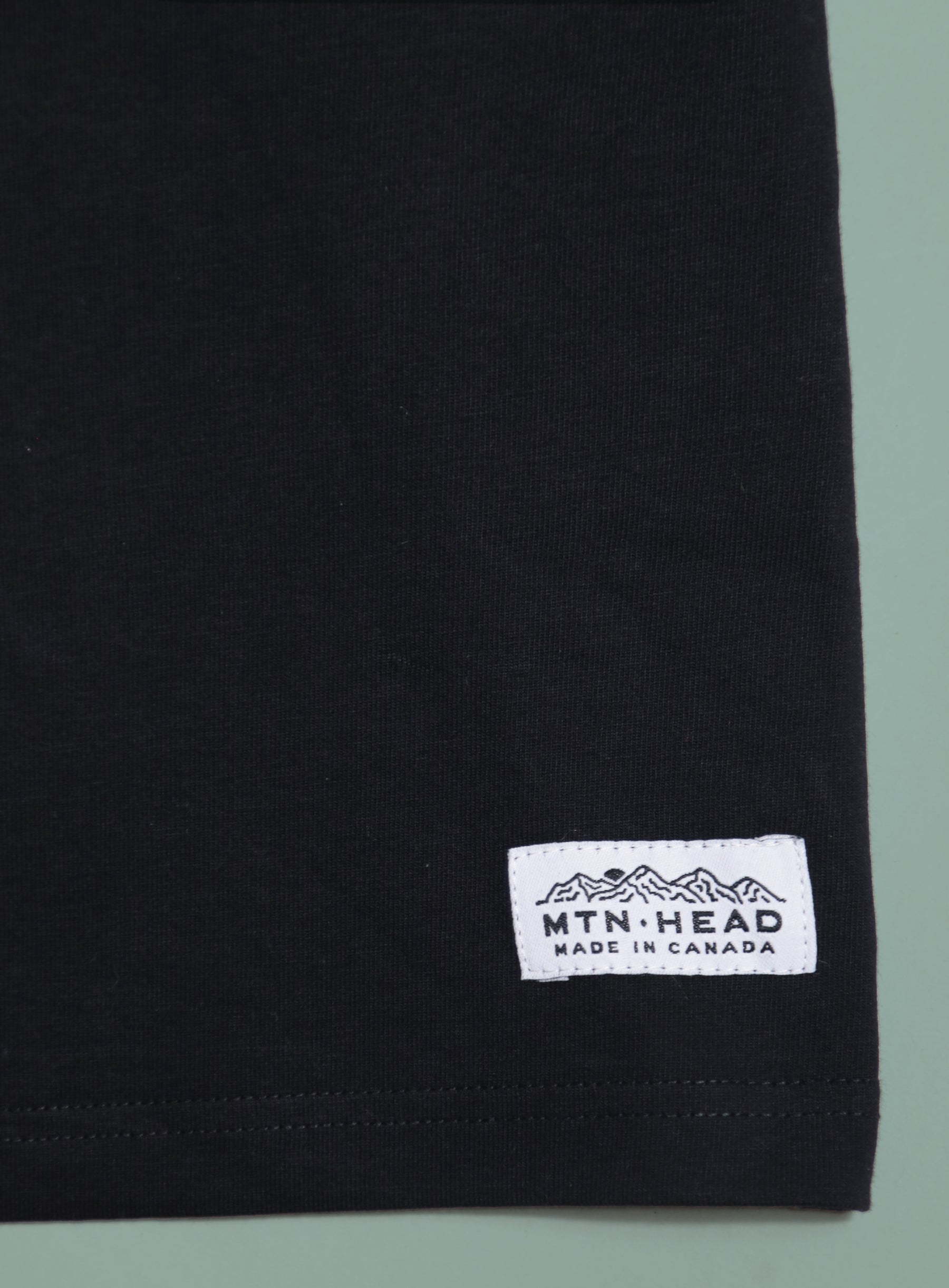 Heavy Weight Tee - Black - Luck Embroidery