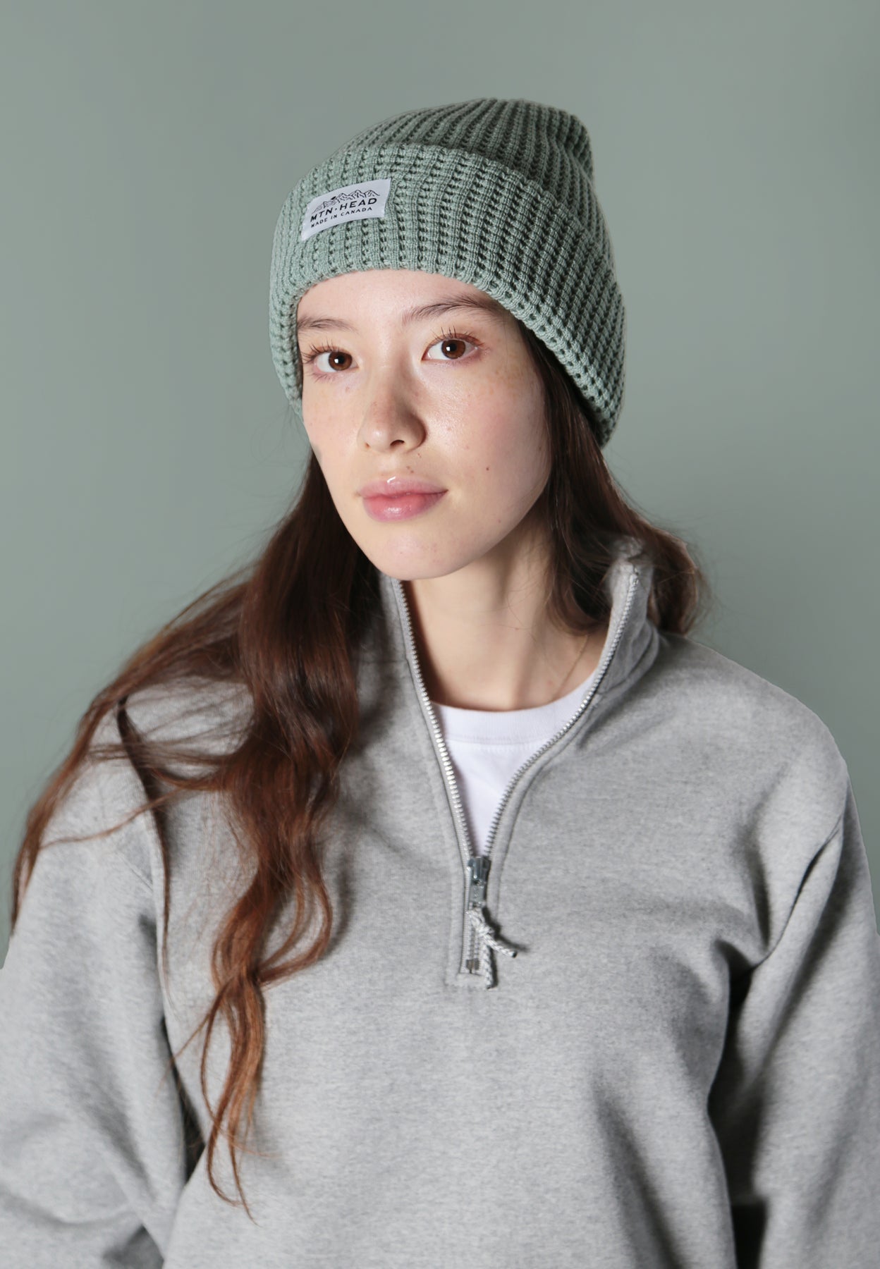 Toque Ho Chunky Waffle Toque - Jade – MTN.HEAD