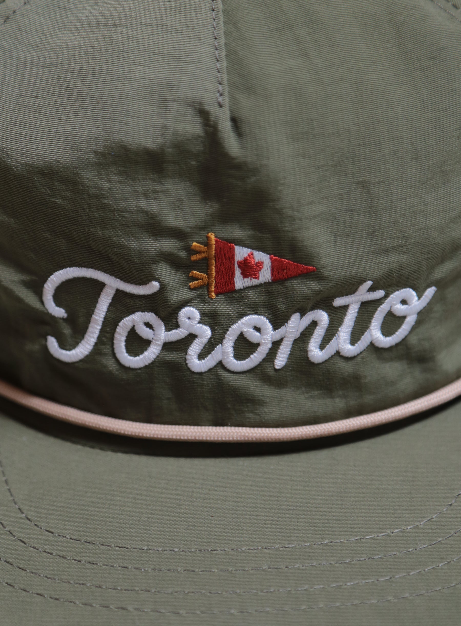 Sailing Hat - Olive - Toronto Embroidery