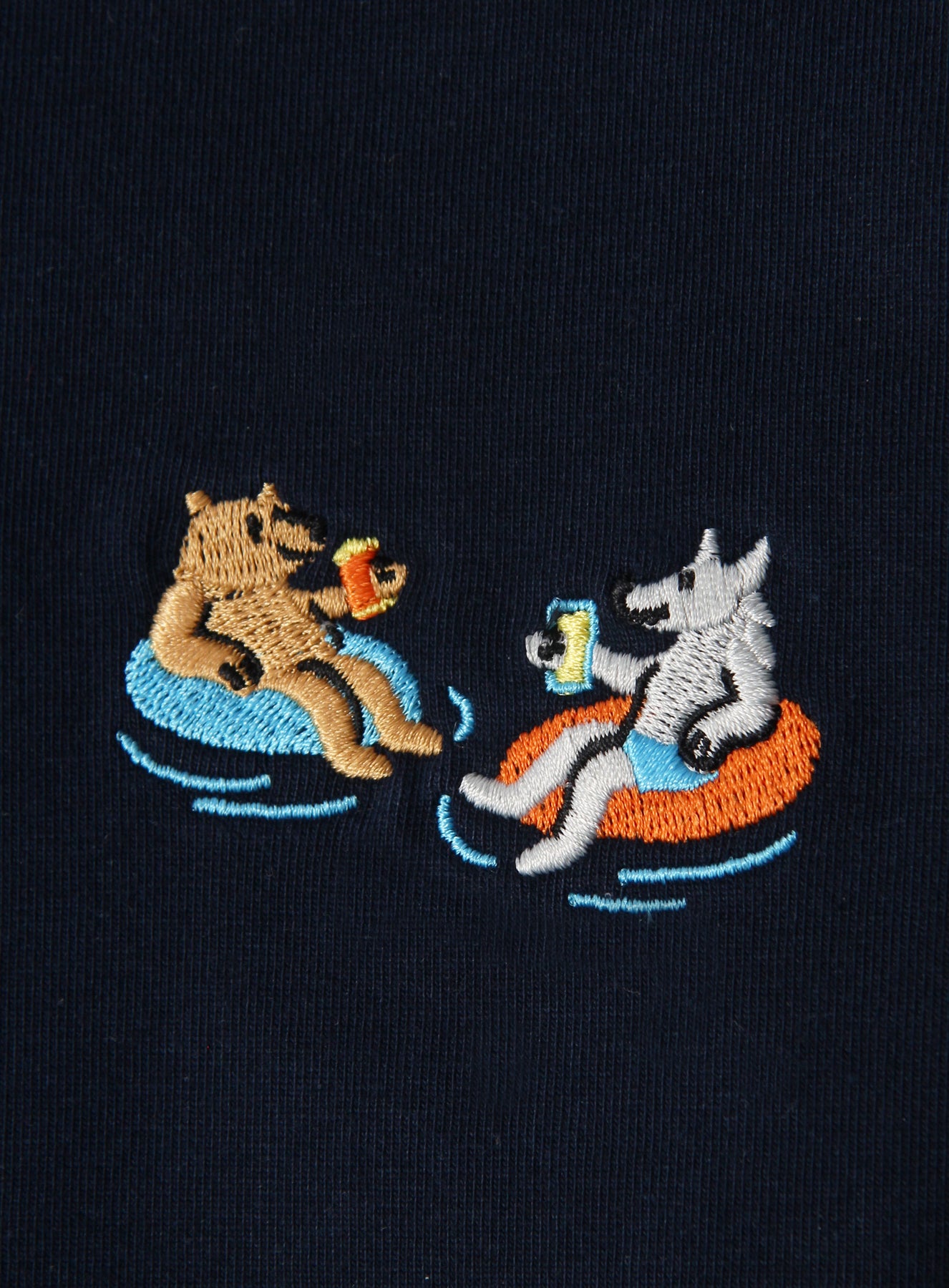 Heavy Weight Long Sleeve - Navy - Float Friends - CAMP SERIES – MTN.HEAD