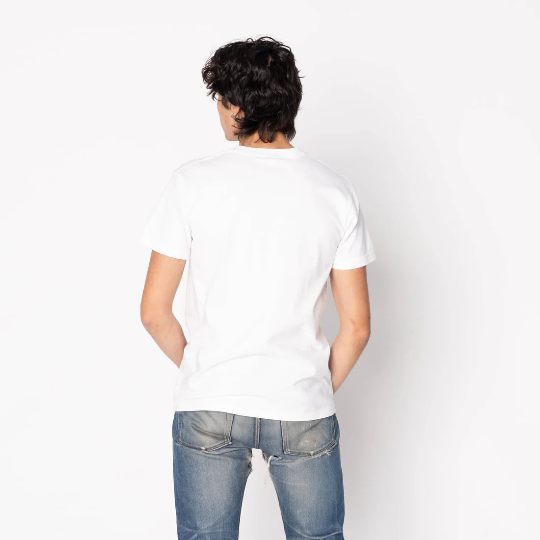 Pocket Tee - Origami Poplin - White