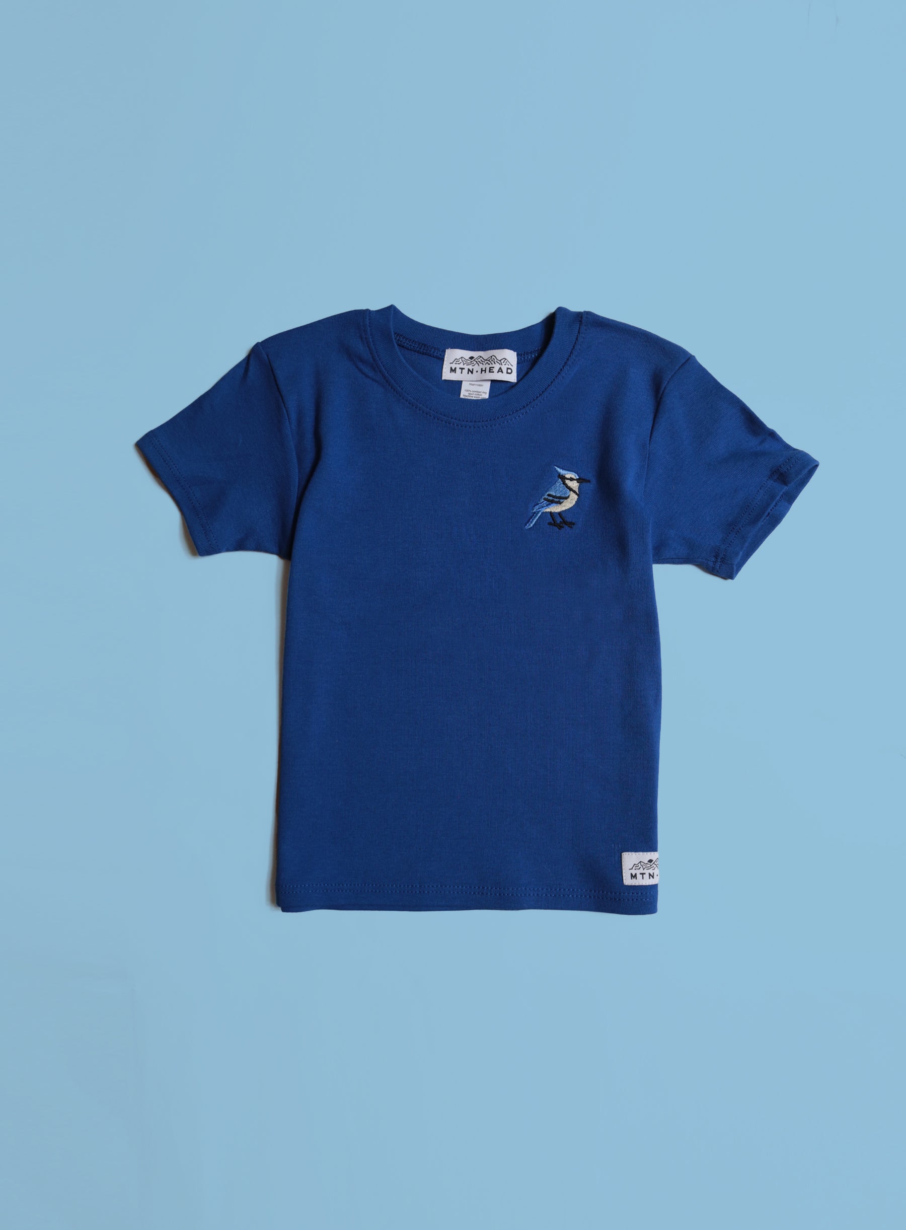 Baby/Kids Tee - Royal - Blue Jay Embroidery