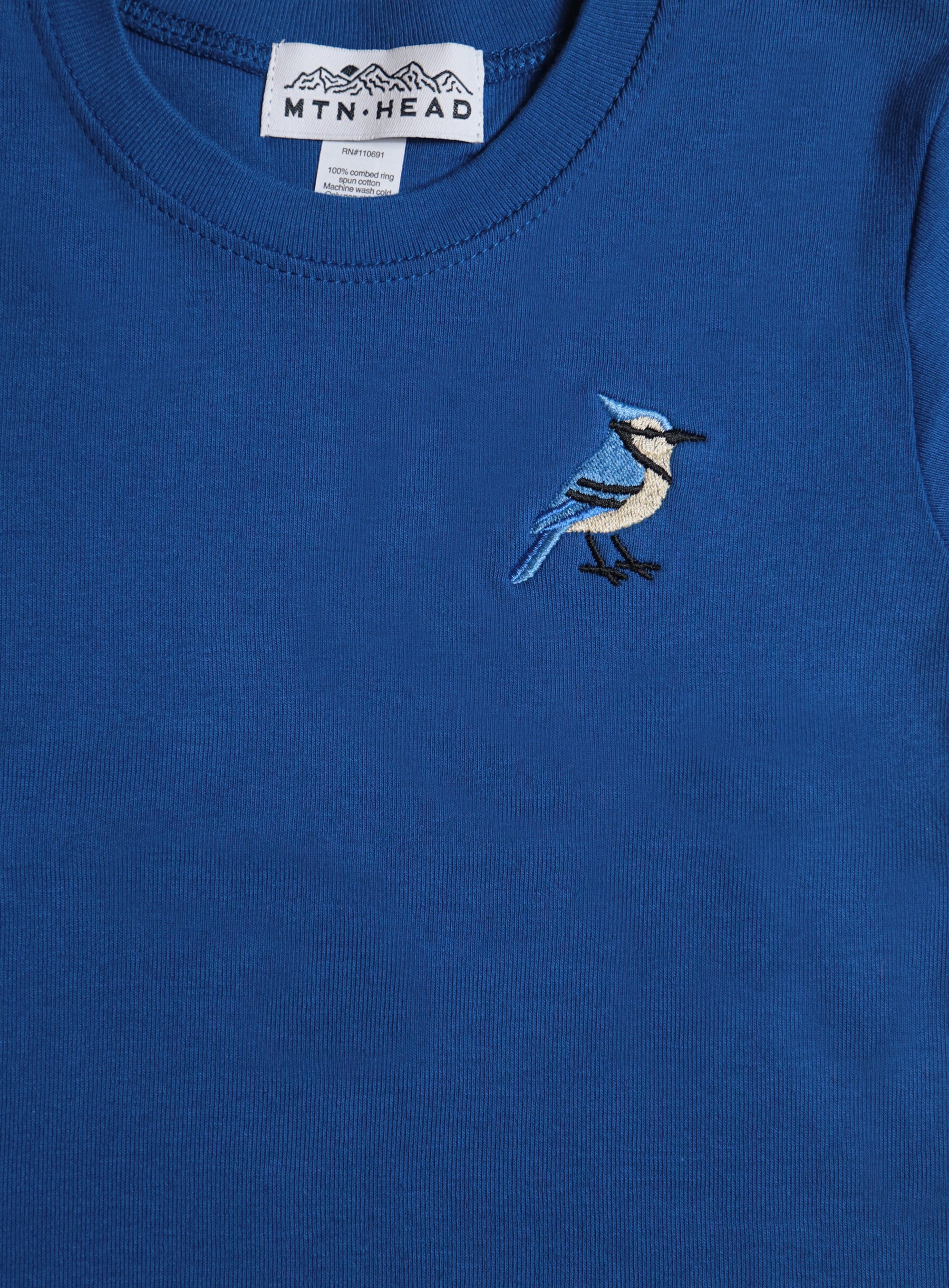 Baby/Kids Tee - Royal - Blue Jay Embroidery