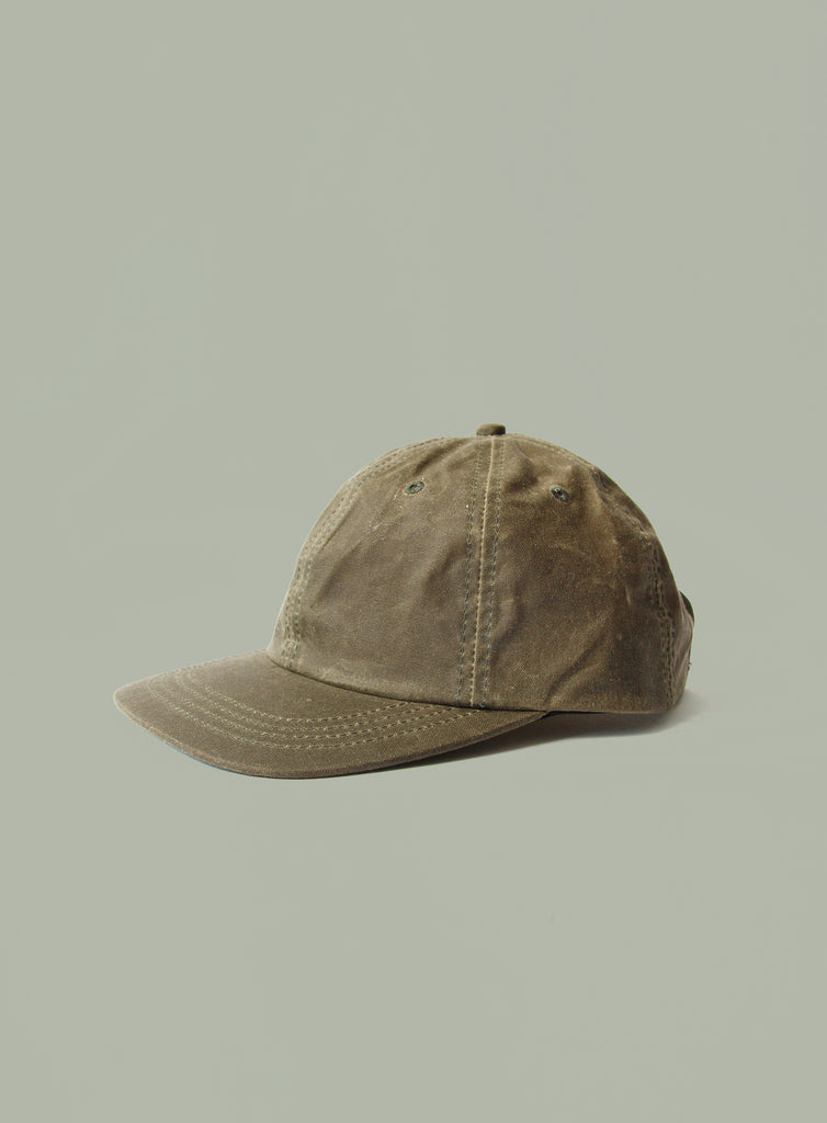 6 Panel - Blank - Army Waxed Cotton Canvas – MTN.HEAD