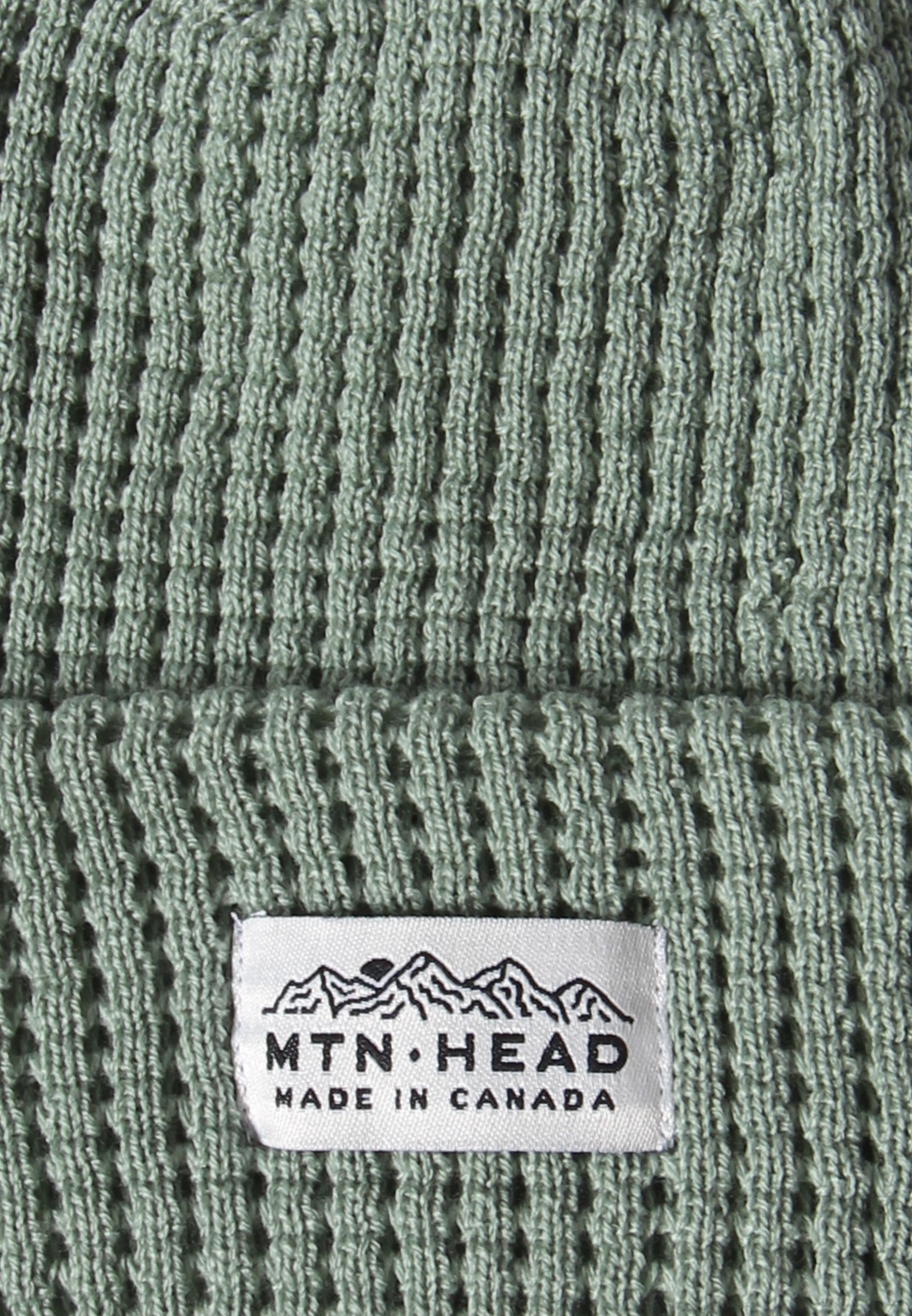 Chunky Waffle Toque - Jade