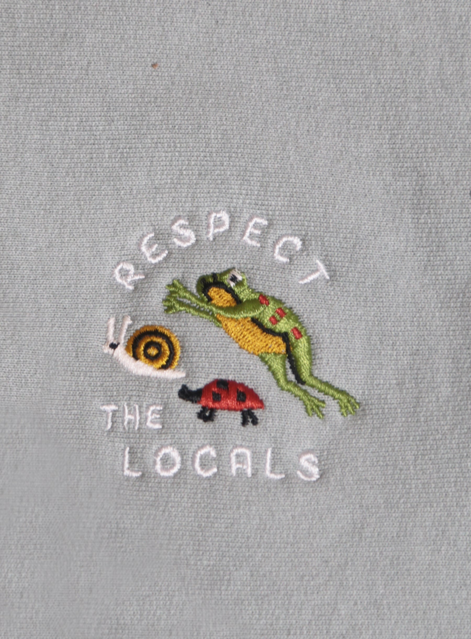 Pullover Cabin Hoodie - Sage - Respect the Locals Embroidery